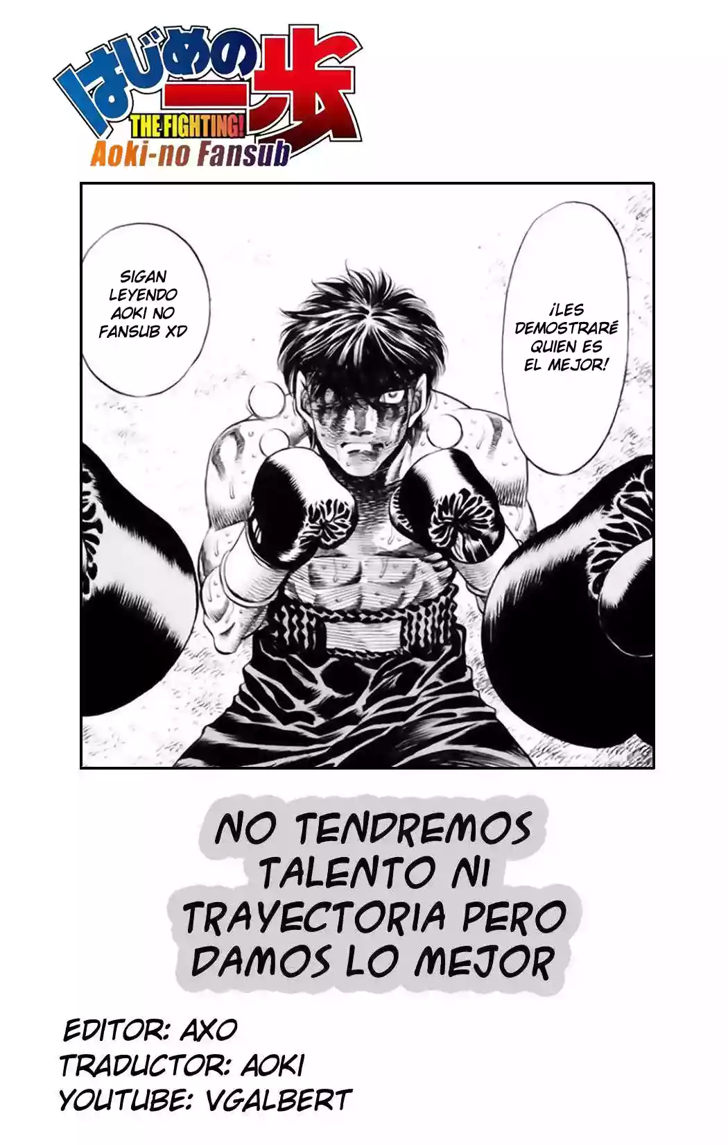 Hajime no Ippo Capítulo 893 - Page 1