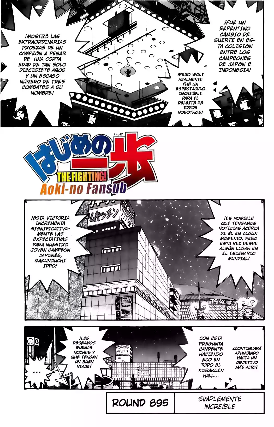 Hajime no Ippo Capítulo 895 - Page 2