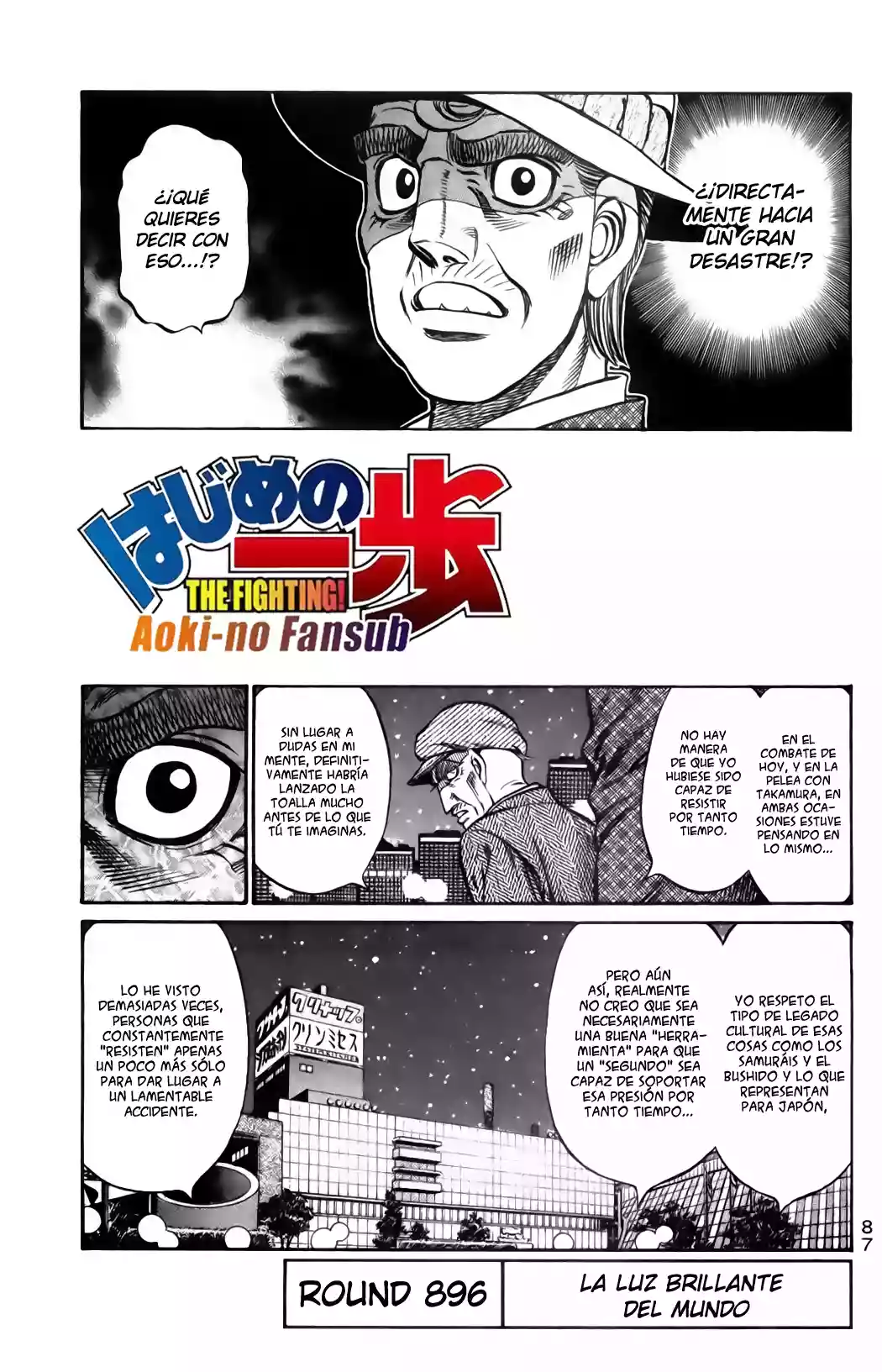Hajime no Ippo Capítulo 896 - Page 2