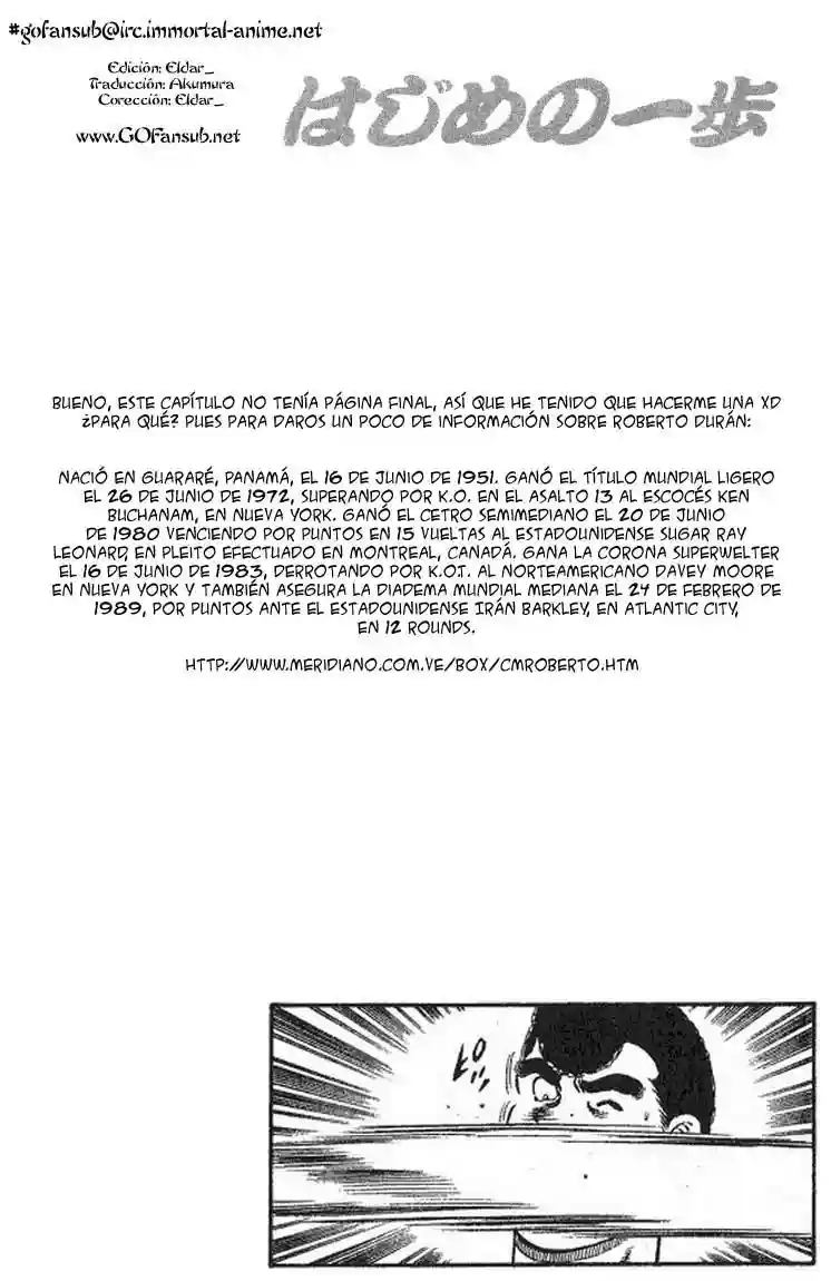 Hajime no Ippo Capítulo 90 - Page 17