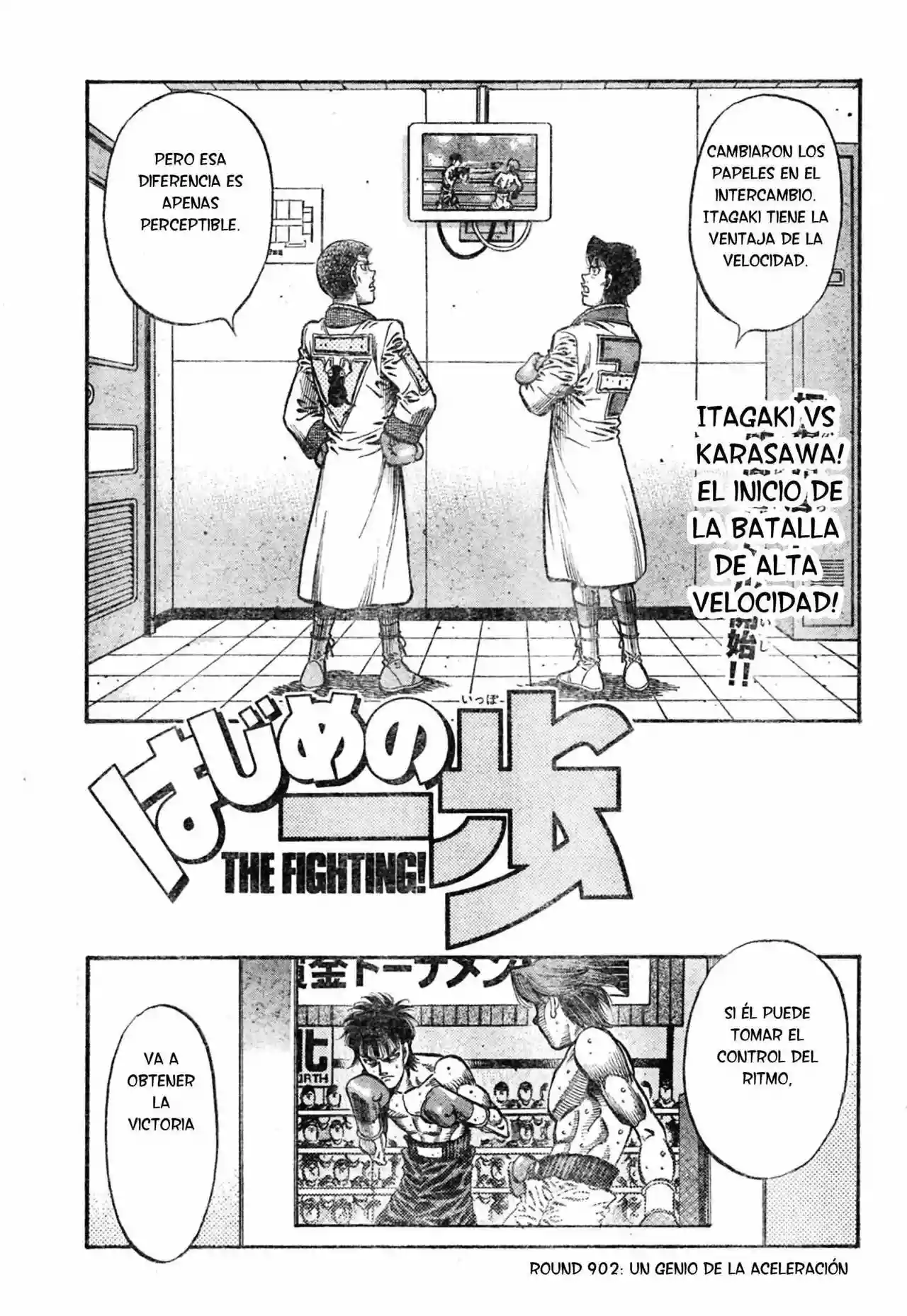 Hajime no Ippo Capítulo 902 - Page 1