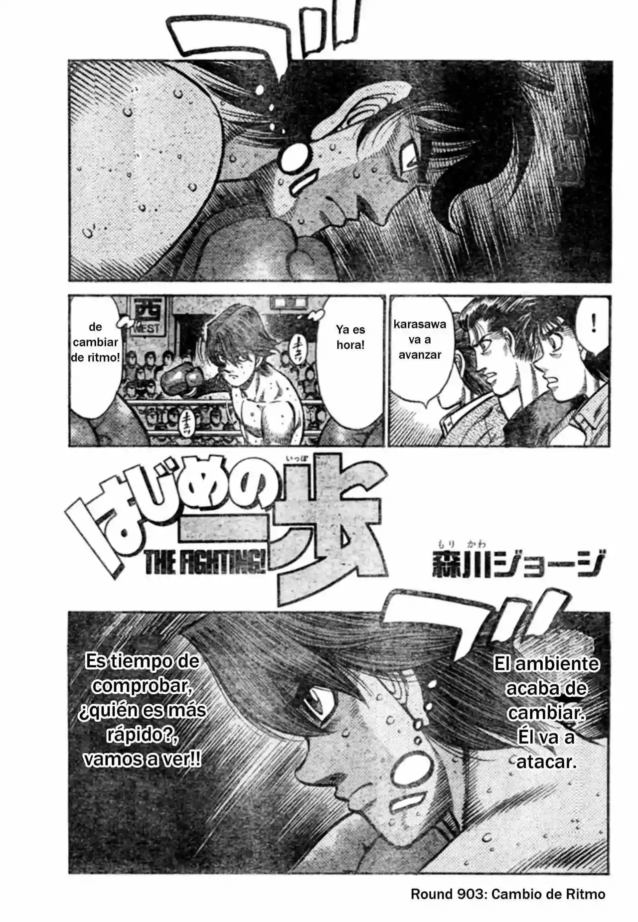 Hajime no Ippo Capítulo 903 - Page 1