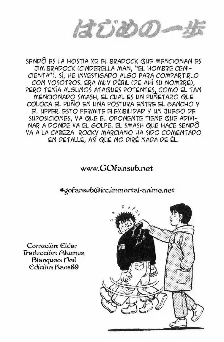 Hajime no Ippo Capítulo 91 - Page 20