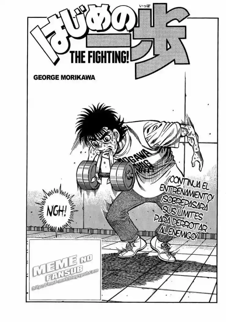 Hajime no Ippo Capítulo 926 - Page 1