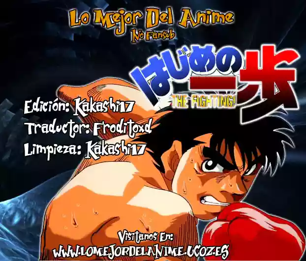 Hajime no Ippo Capítulo 937 - Page 1
