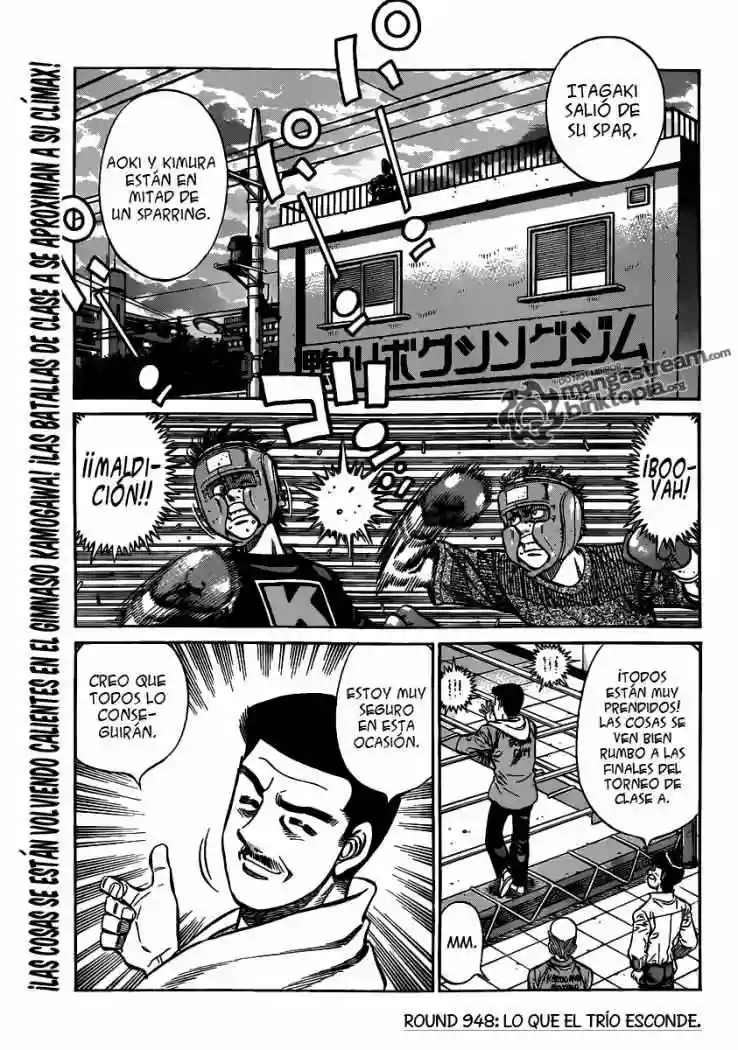 Hajime no Ippo Capítulo 948 - Page 1