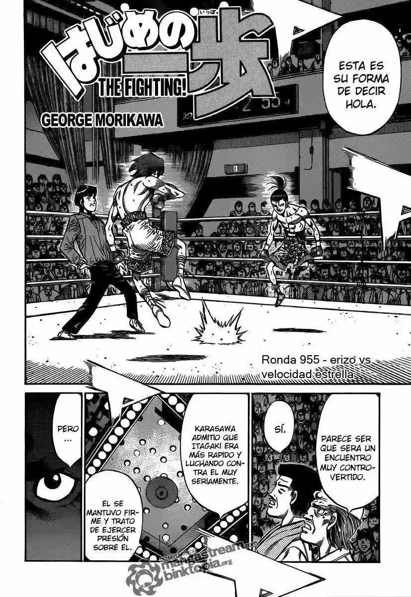 Hajime no Ippo Capítulo 955 - Page 4