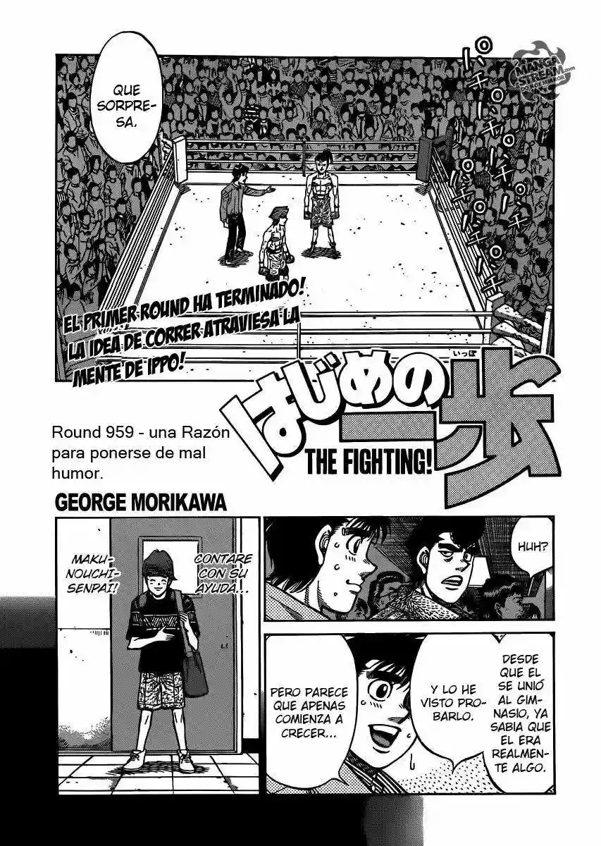 Hajime no Ippo Capítulo 959 - Page 3