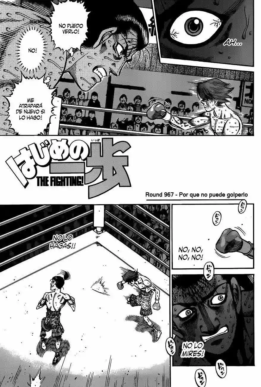 Hajime no Ippo Capítulo 967 - Page 1