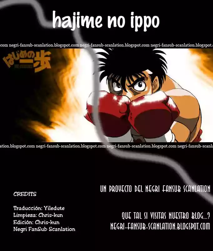 Hajime no Ippo Capítulo 972 - Page 1