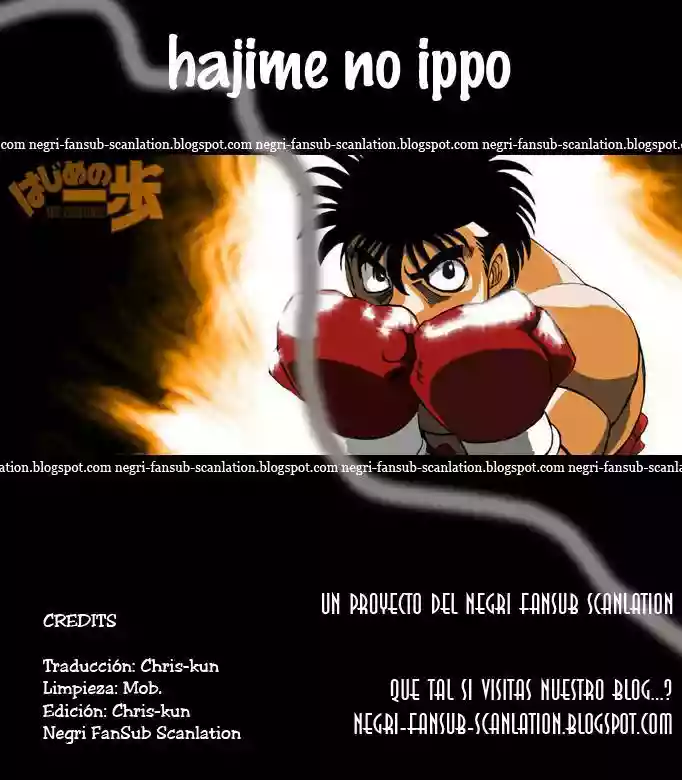 Hajime no Ippo Capítulo 975 - Page 1