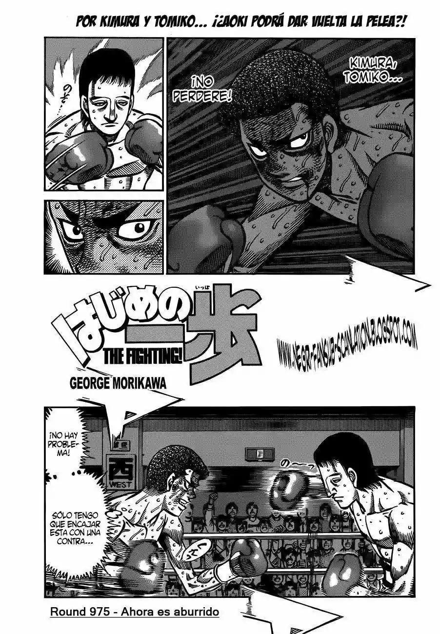 Hajime no Ippo Capítulo 975 - Page 2