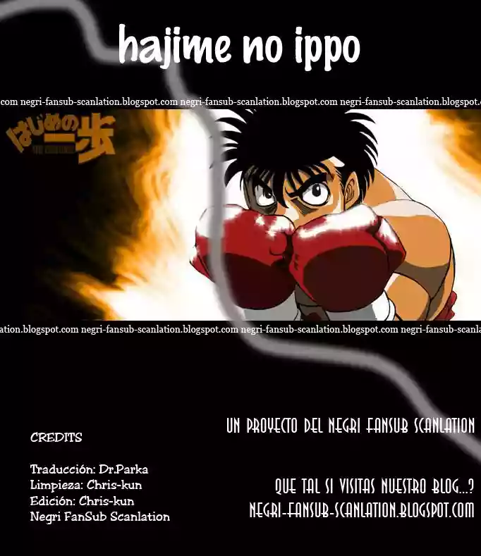 Hajime no Ippo Capítulo 976 - Page 1
