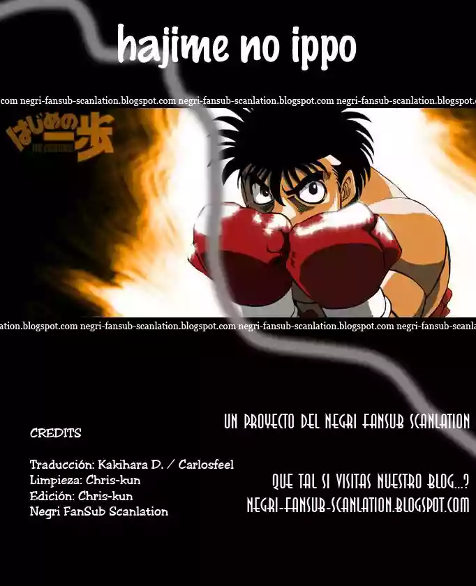Hajime no Ippo Capítulo 978 - Page 1