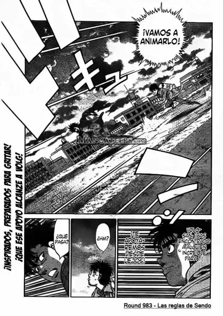 Hajime no Ippo Capítulo 983 - Page 1