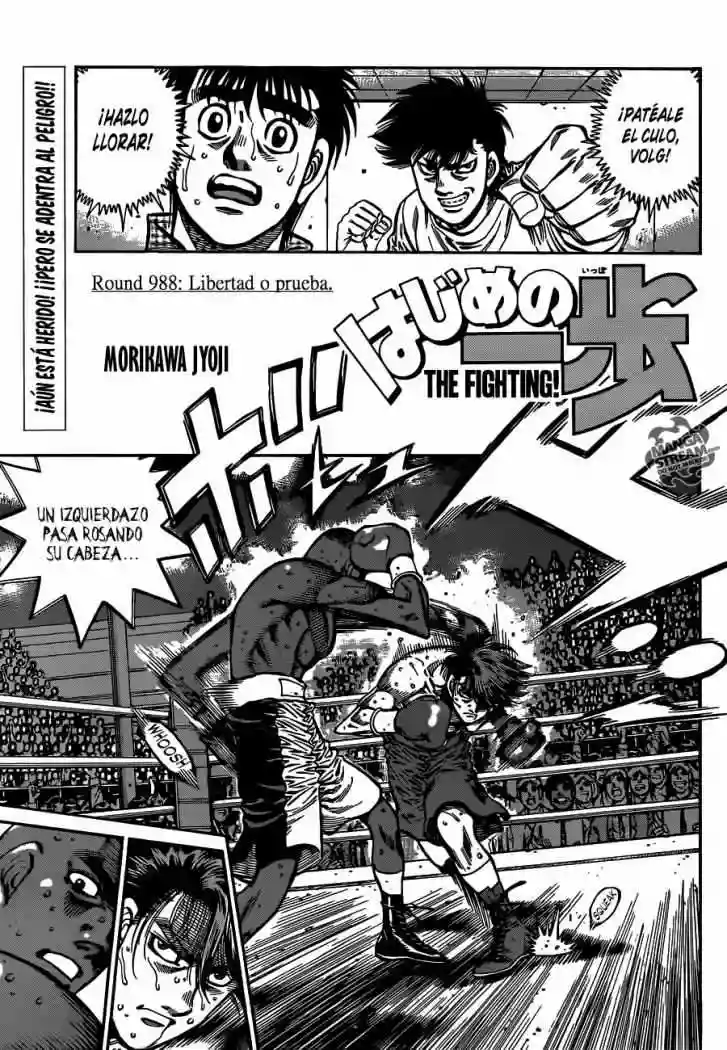 Hajime no Ippo Capítulo 988 - Page 1
