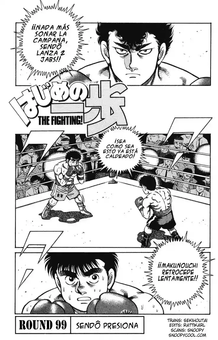 Hajime no Ippo Capítulo 99 - Page 1
