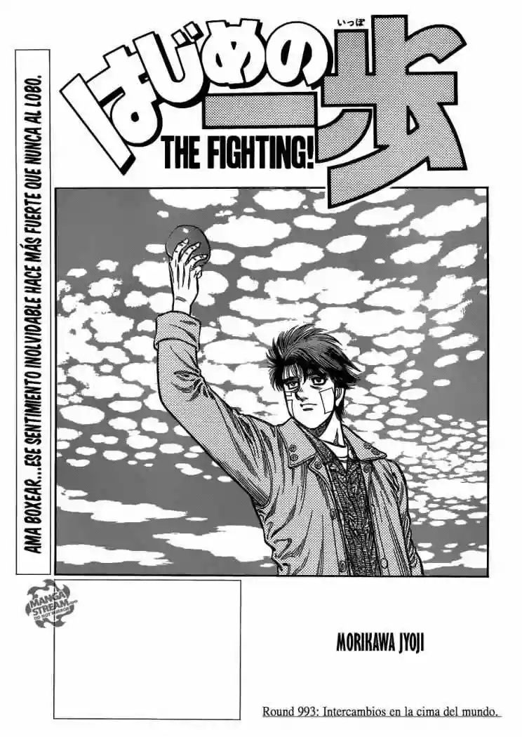 Hajime no Ippo Capítulo 993 - Page 1