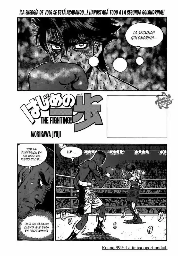 Hajime no Ippo Capítulo 999 - Page 2