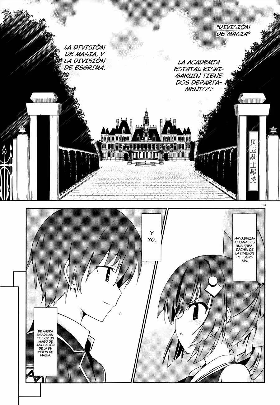 Magika no Kenshi to Vasreus Capítulo 1 - Page 13
