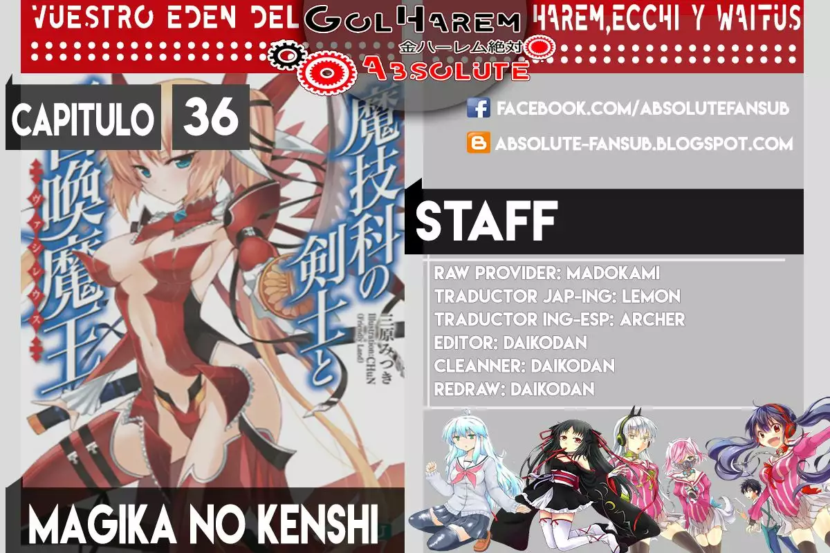 Magika no Kenshi to Vasreus Capítulo 36 - Page 1