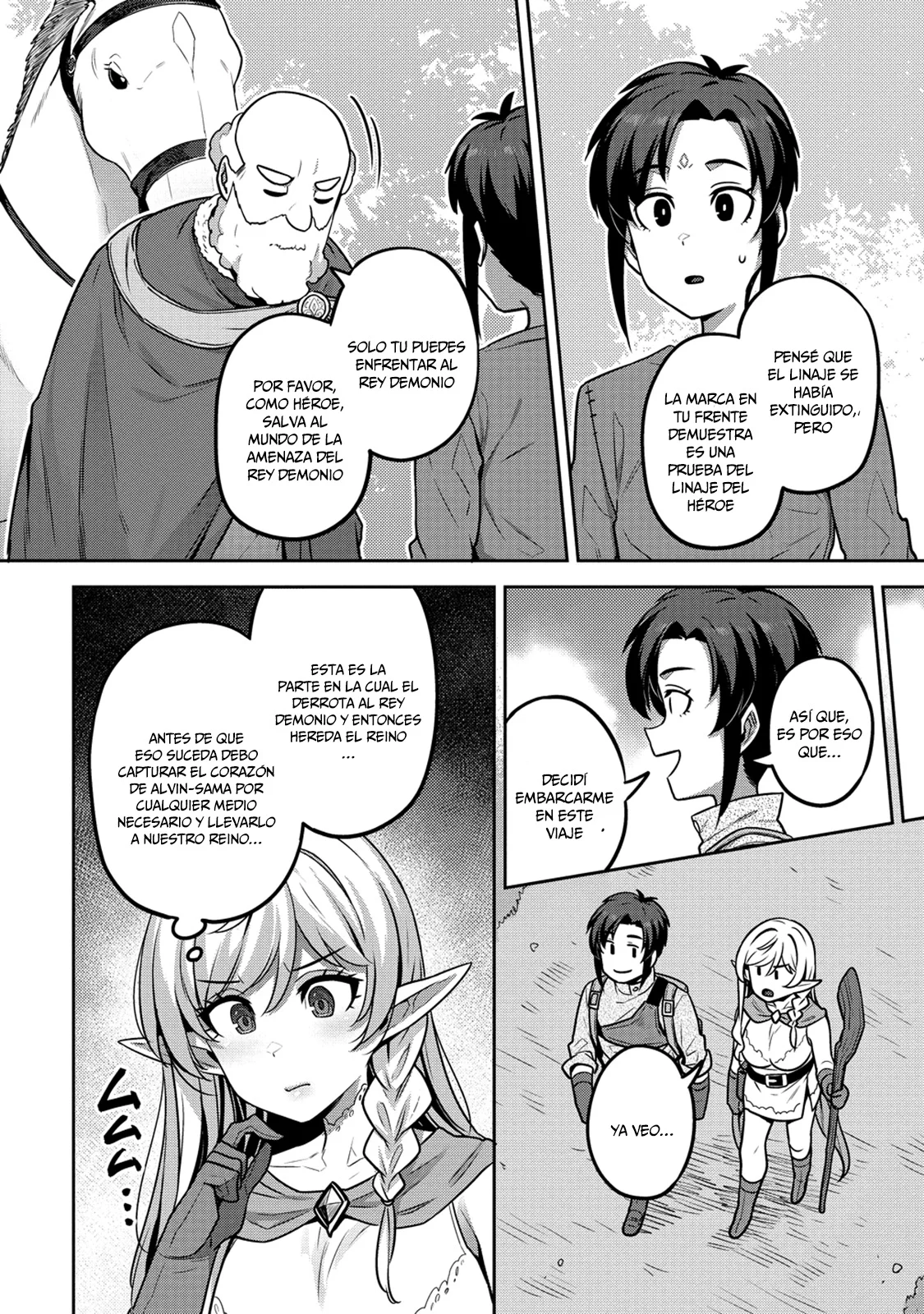 DOUTEI YUUSHA NO HAREM MAOH TOUBATSUKI Capítulo 2 - Page 5