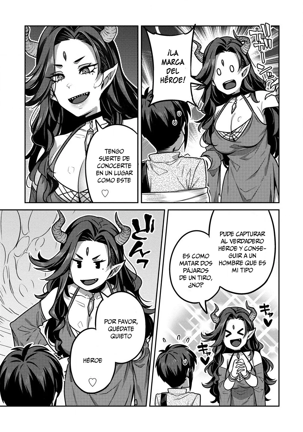 DOUTEI YUUSHA NO HAREM MAOH TOUBATSUKI Capítulo 8 - Page 6
