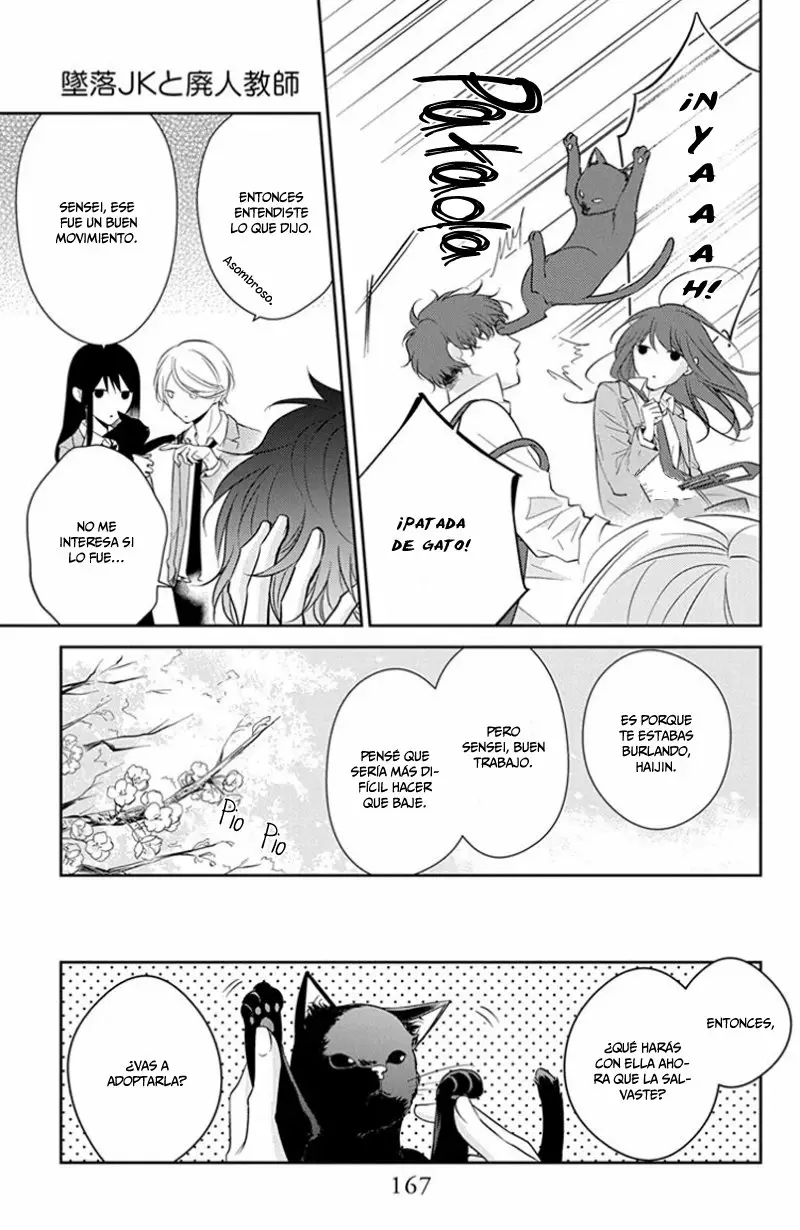 Tsuiraku JK to Haijin Kyoushi Capítulo 14 - Page 9
