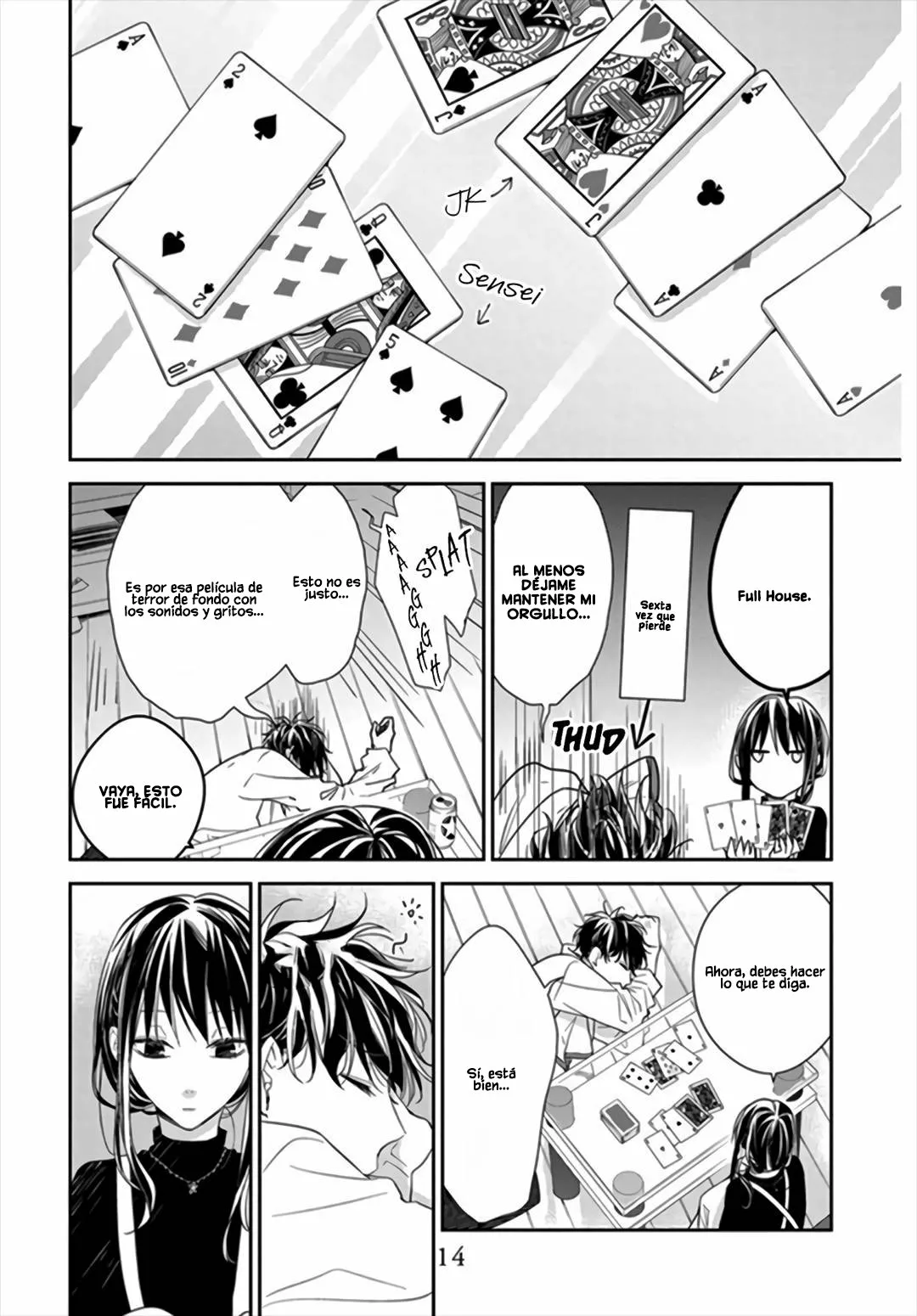 Tsuiraku JK to Haijin Kyoushi Capítulo 27 - Page 14
