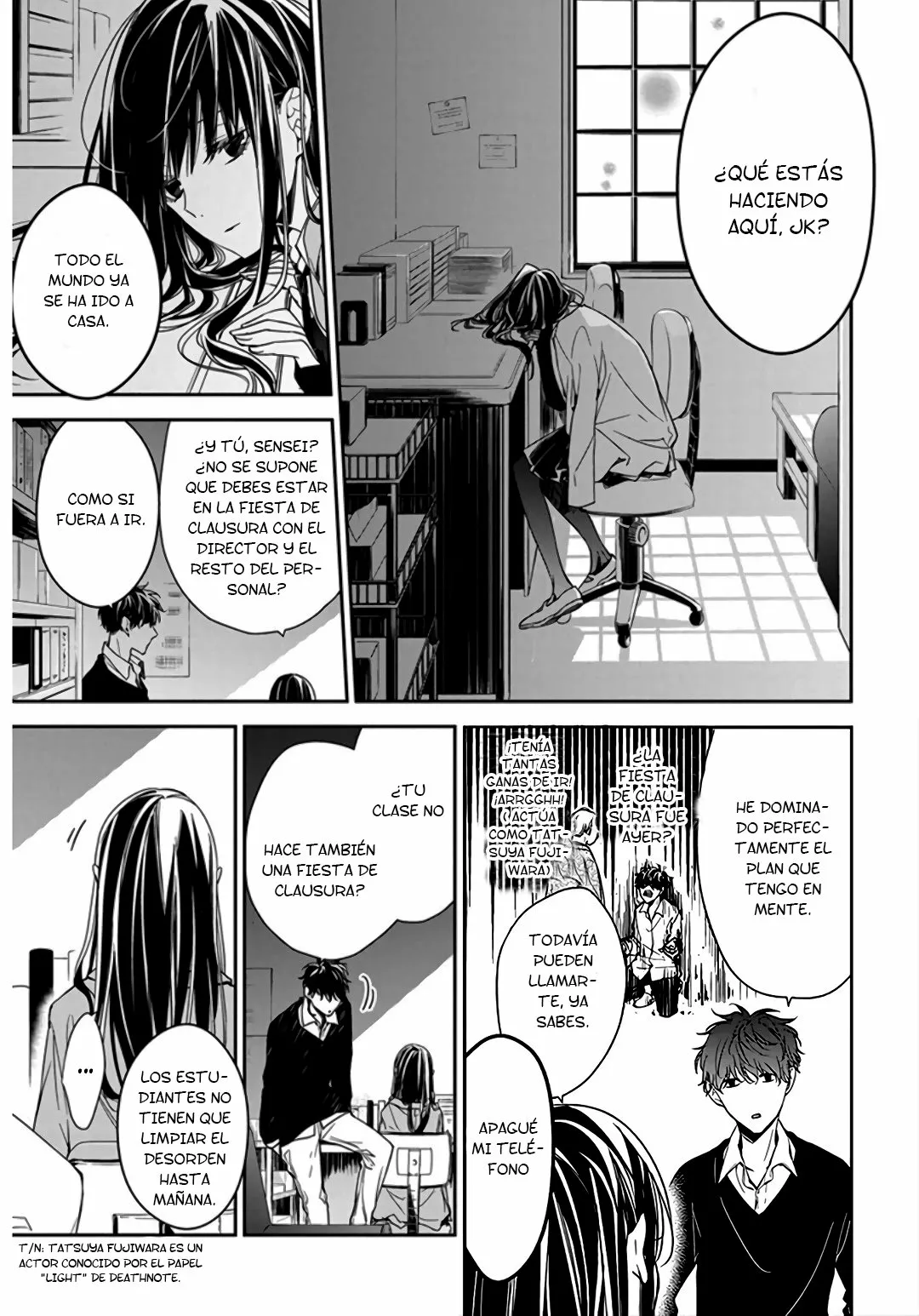 Tsuiraku JK to Haijin Kyoushi Capítulo 32 - Page 14