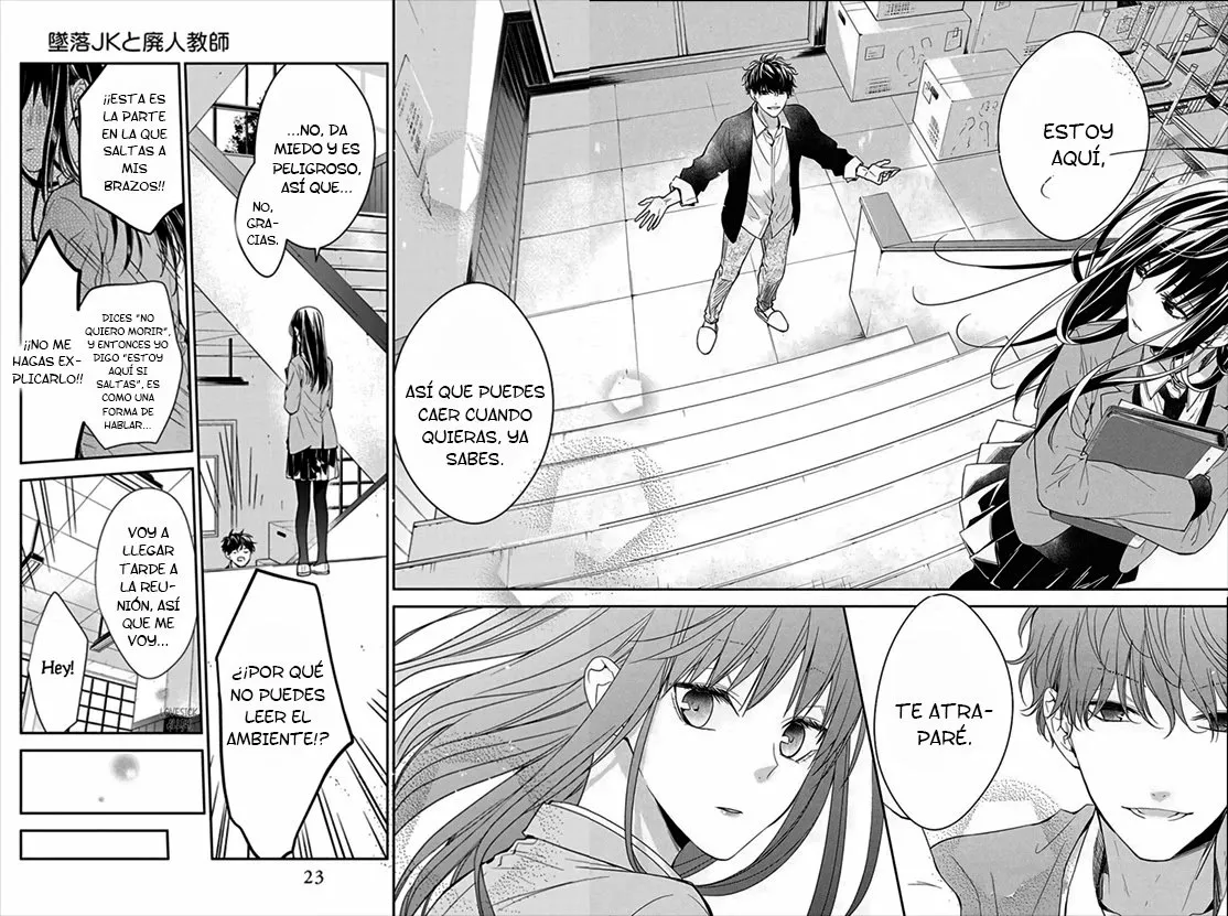 Tsuiraku JK to Haijin Kyoushi Capítulo 33 - Page 21