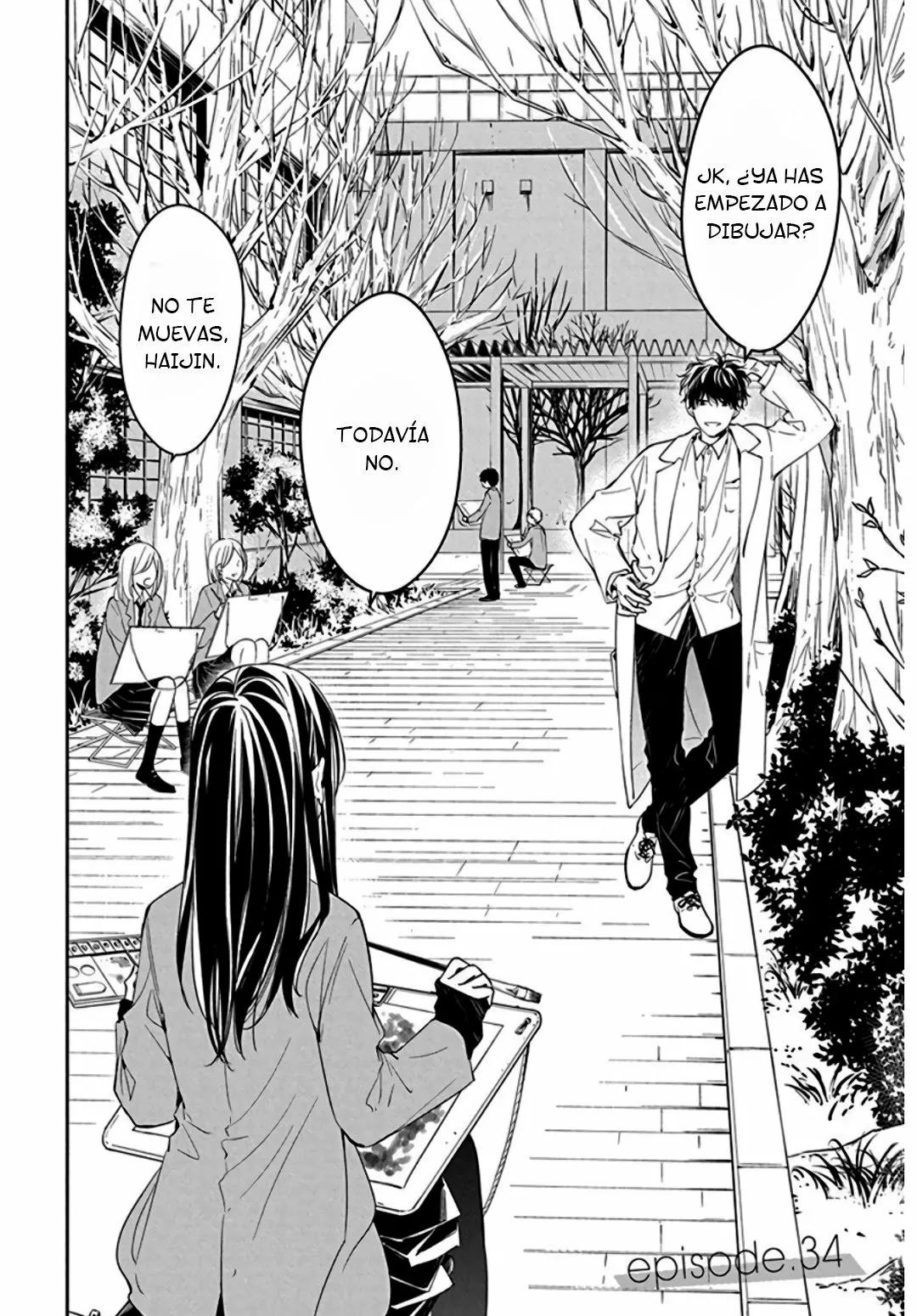 Tsuiraku JK to Haijin Kyoushi Capítulo 34 - Page 3