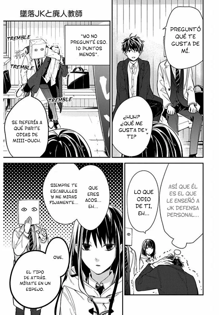 Tsuiraku JK to Haijin Kyoushi Capítulo 35 - Page 13