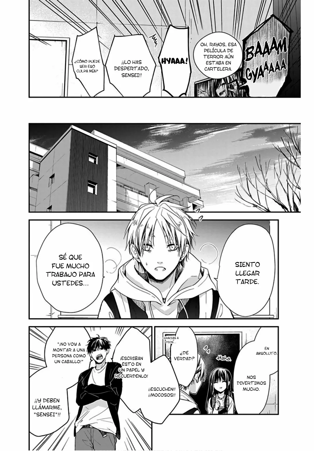 Tsuiraku JK to Haijin Kyoushi Capítulo 36 - Page 15