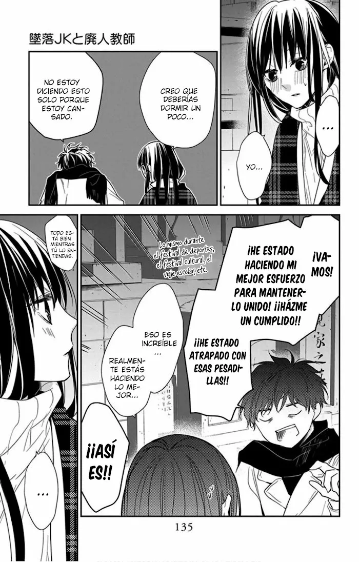 Tsuiraku JK to Haijin Kyoushi Capítulo 43 - Page 22