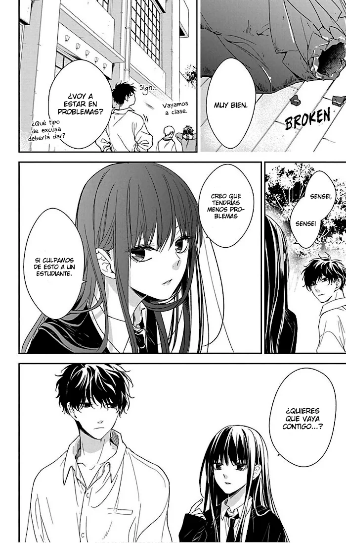 Tsuiraku JK to Haijin Kyoushi Capítulo 50 - Page 22