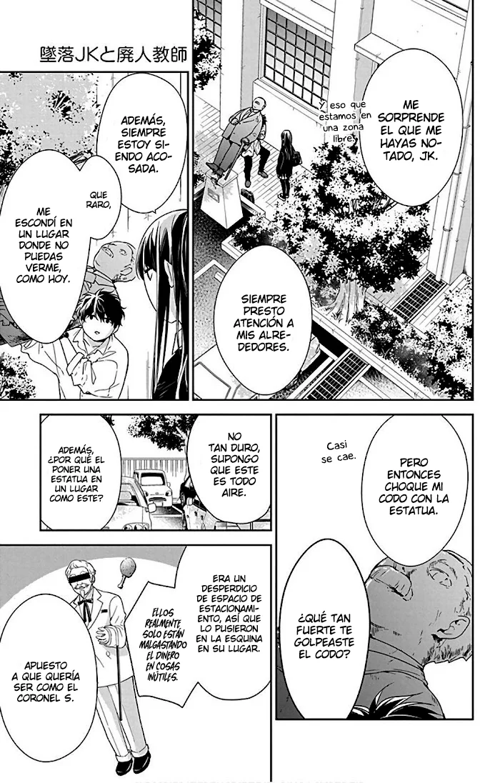 Tsuiraku JK to Haijin Kyoushi Capítulo 50 - Page 6