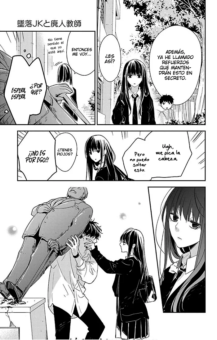 Tsuiraku JK to Haijin Kyoushi Capítulo 50 - Page 8