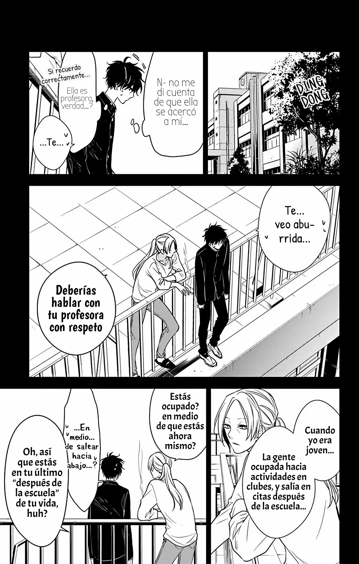 Tsuiraku JK to Haijin Kyoushi Capítulo 55 - Page 6