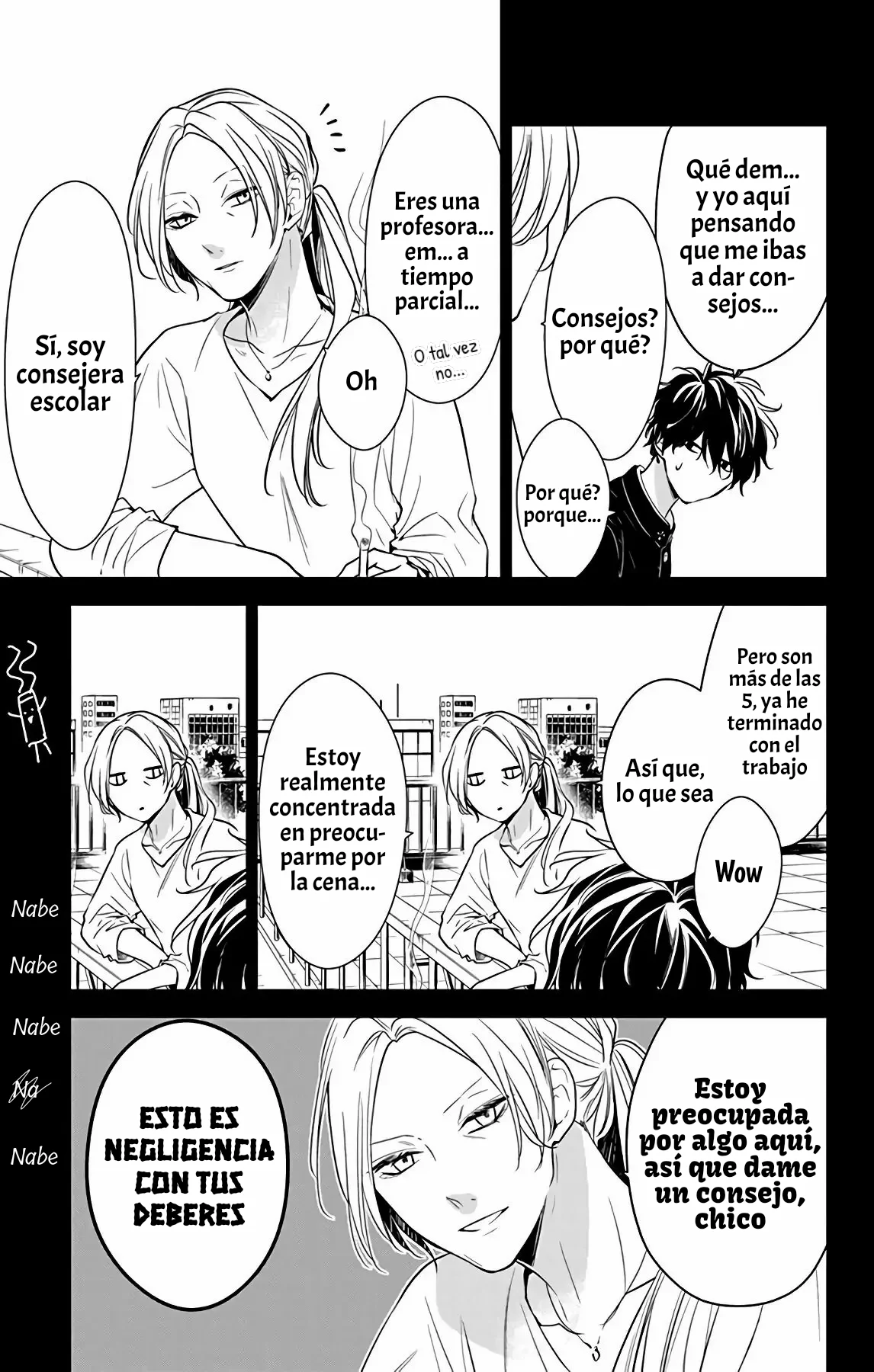 Tsuiraku JK to Haijin Kyoushi Capítulo 55 - Page 8