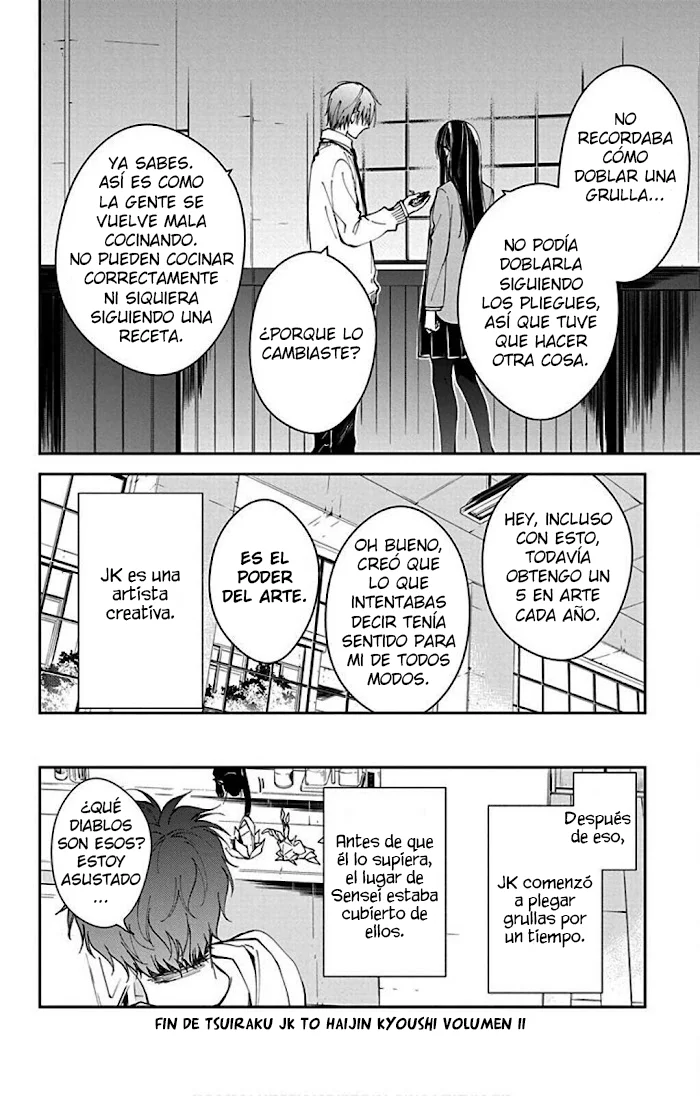 Tsuiraku JK to Haijin Kyoushi Capítulo 65 - Page 27