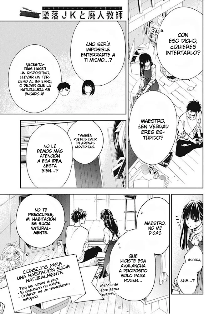 Tsuiraku JK to Haijin Kyoushi Capítulo 67 - Page 11