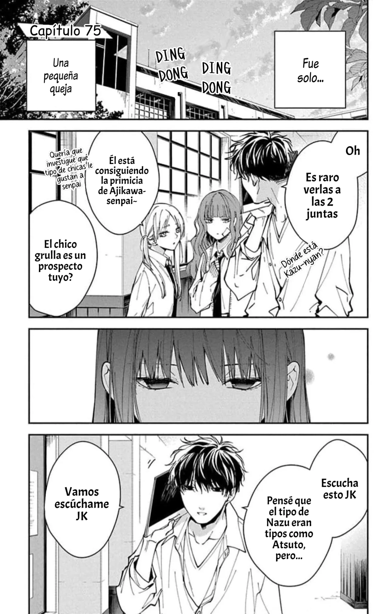 Tsuiraku JK to Haijin Kyoushi Capítulo 75 - Page 3