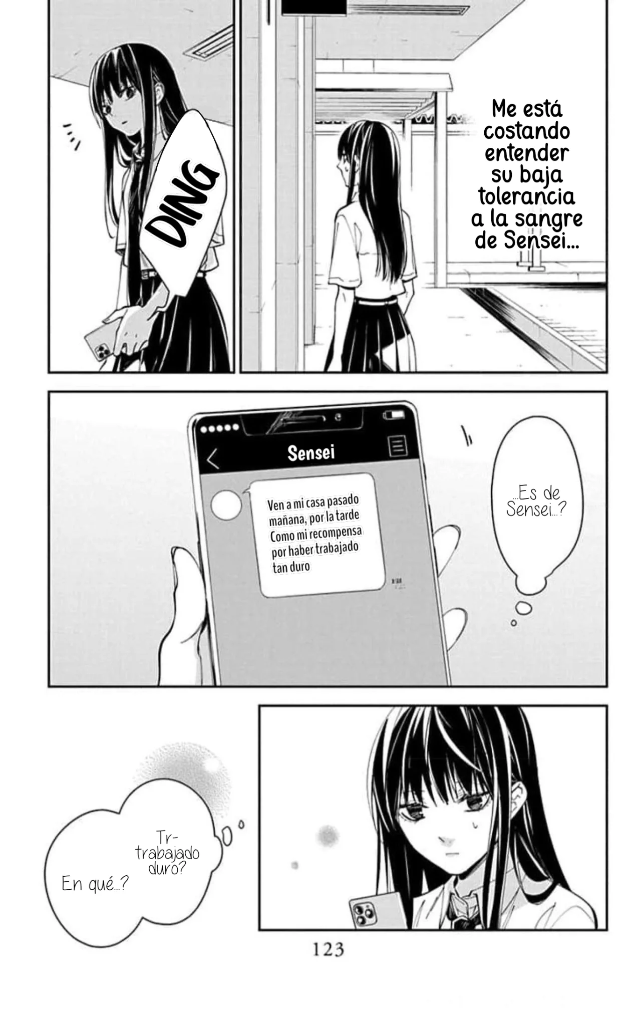 Tsuiraku JK to Haijin Kyoushi Capítulo 76 - Page 19