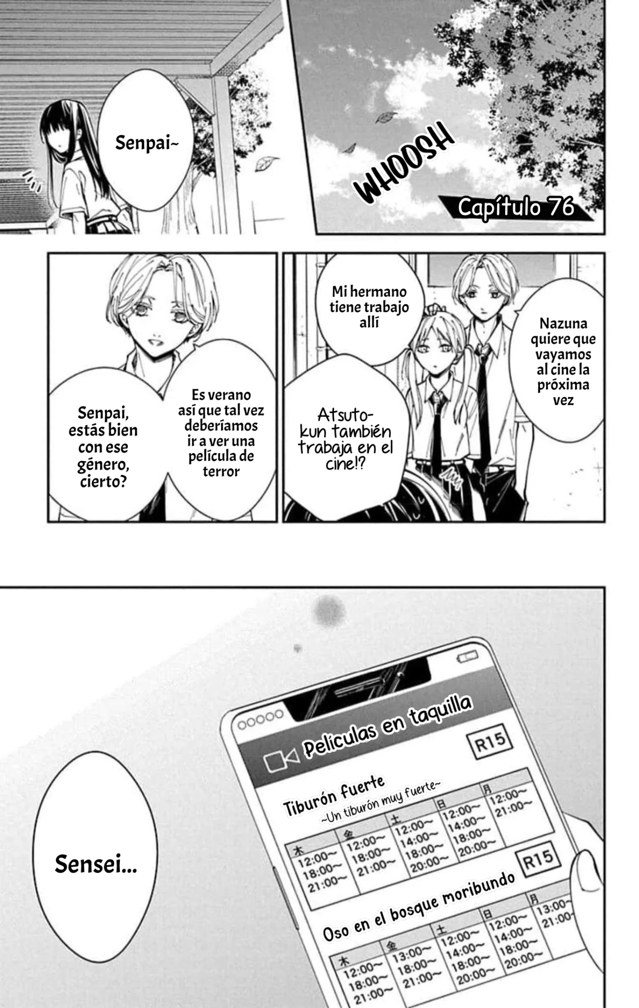 Tsuiraku JK to Haijin Kyoushi Capítulo 76 - Page 3