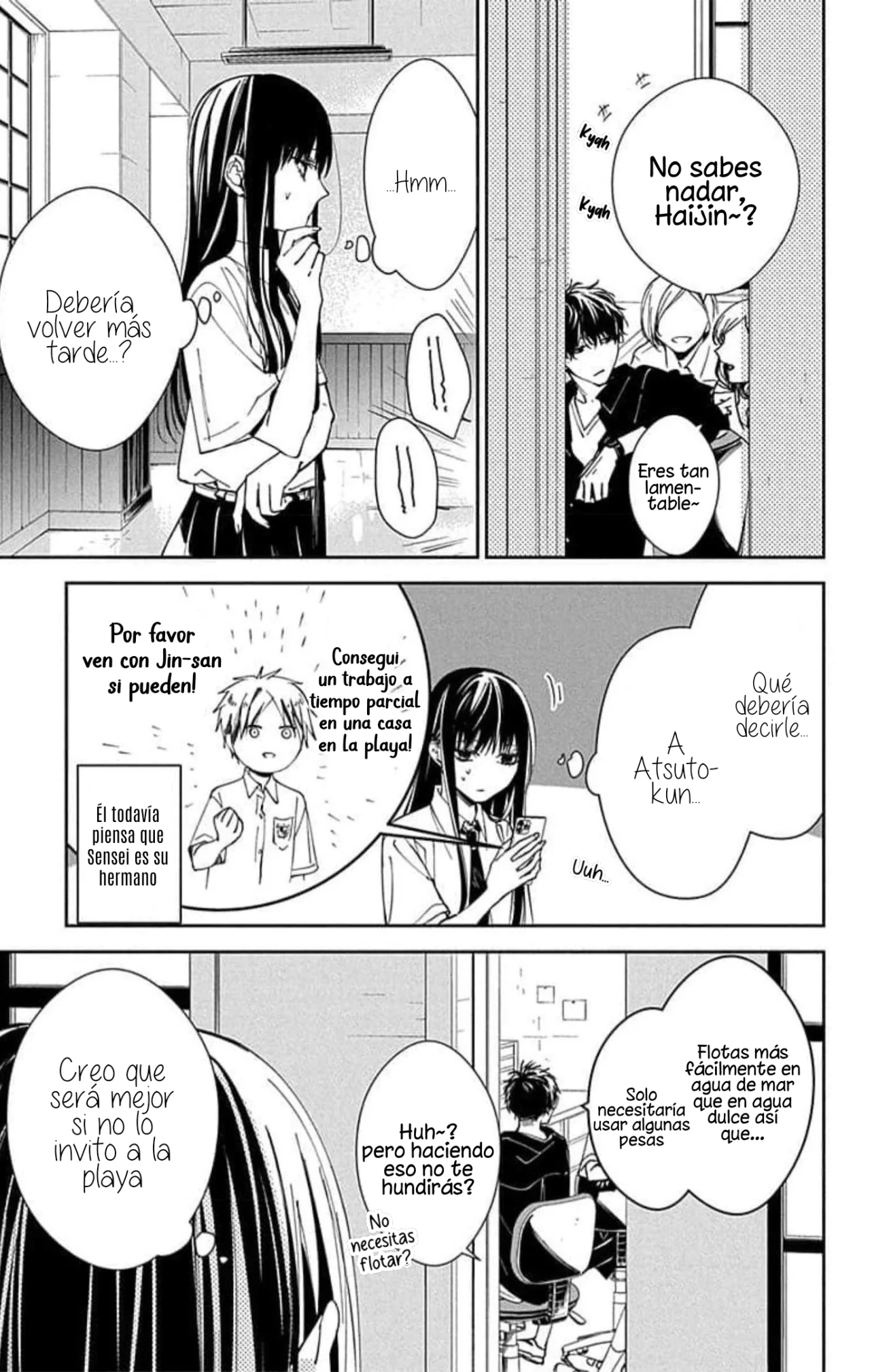 Tsuiraku JK to Haijin Kyoushi Capítulo 80 - Page 8