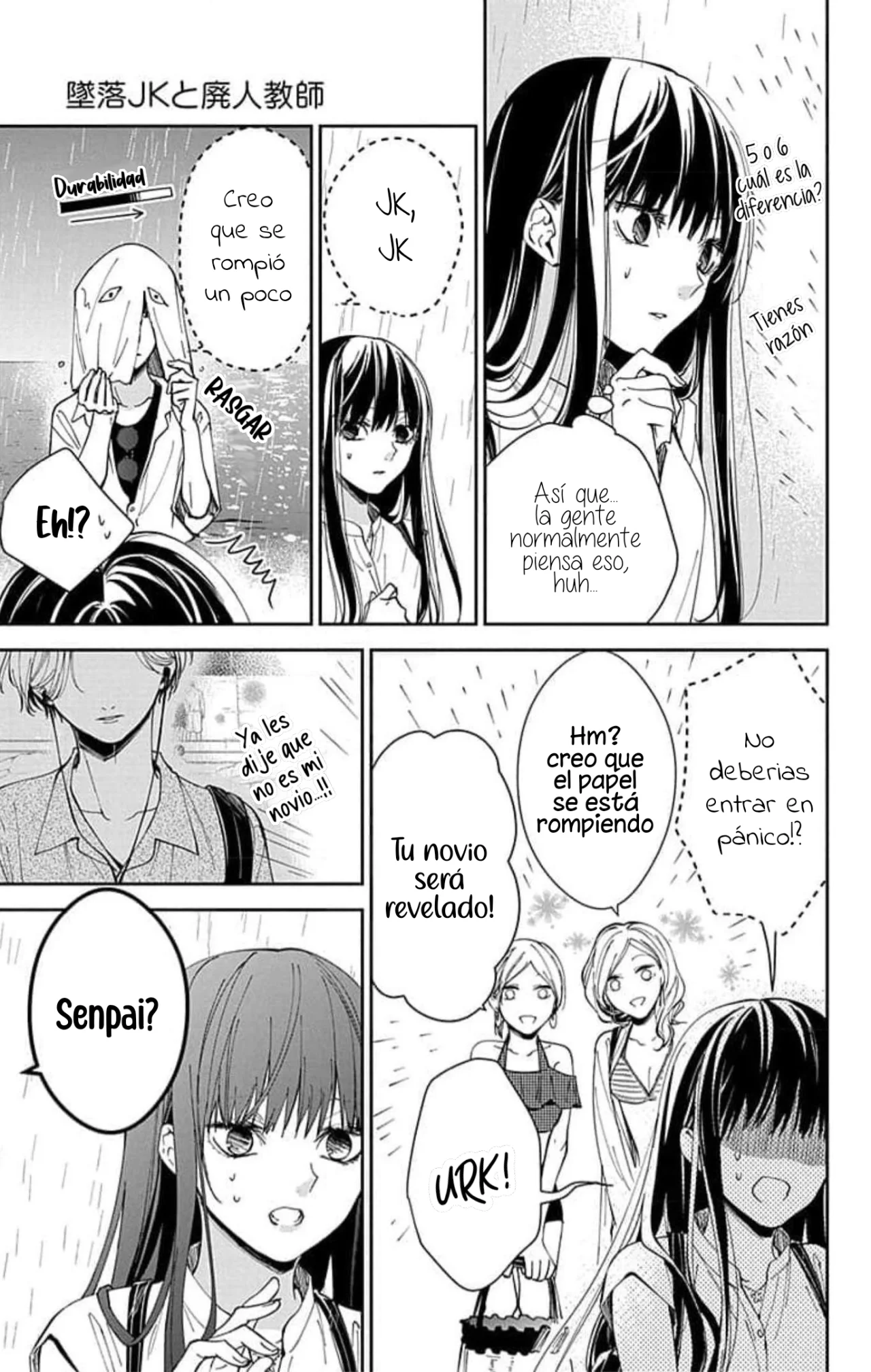 Tsuiraku JK to Haijin Kyoushi Capítulo 82 - Page 9
