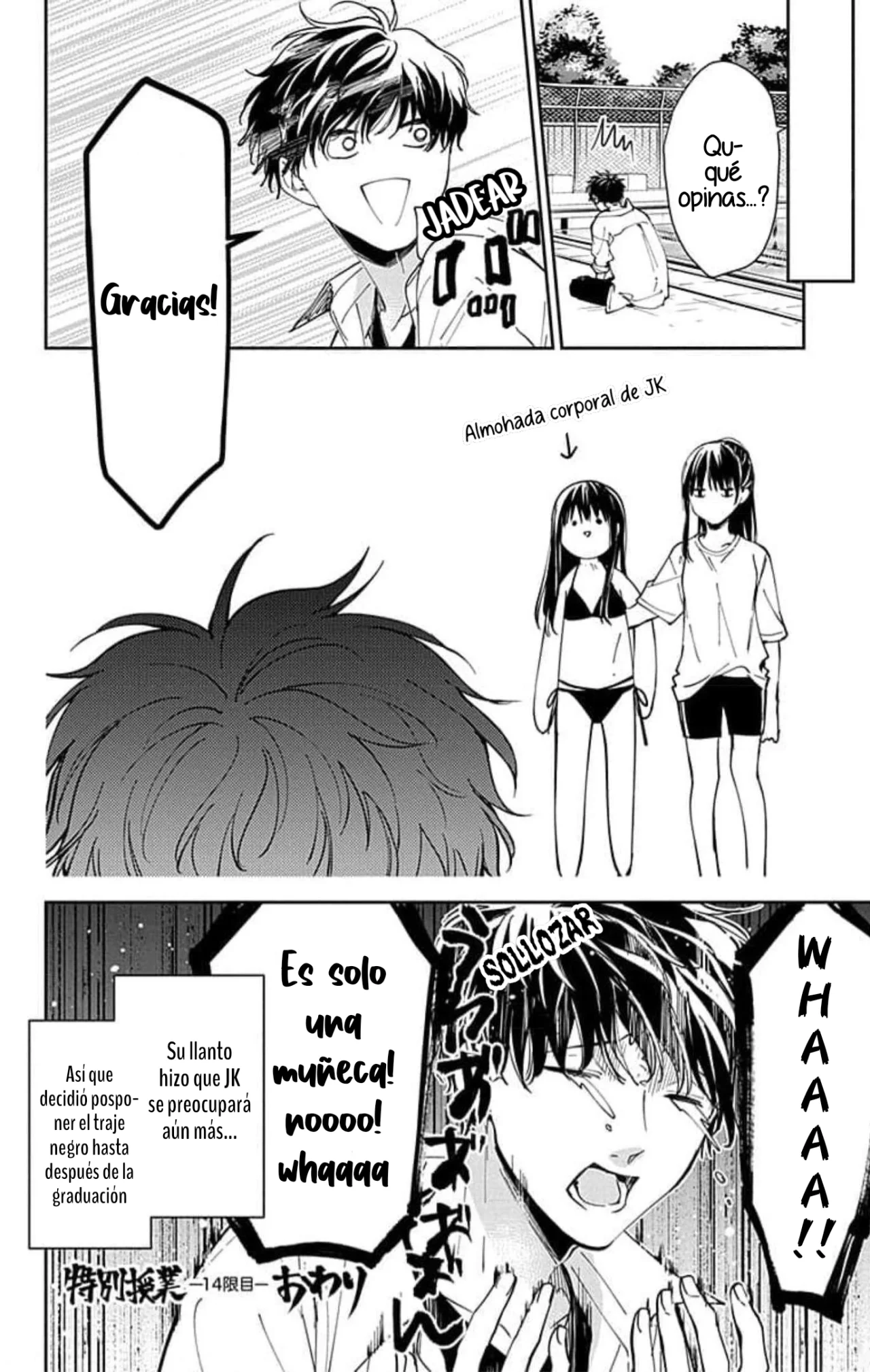 Tsuiraku JK to Haijin Kyoushi Capítulo 83.5 - Page 6