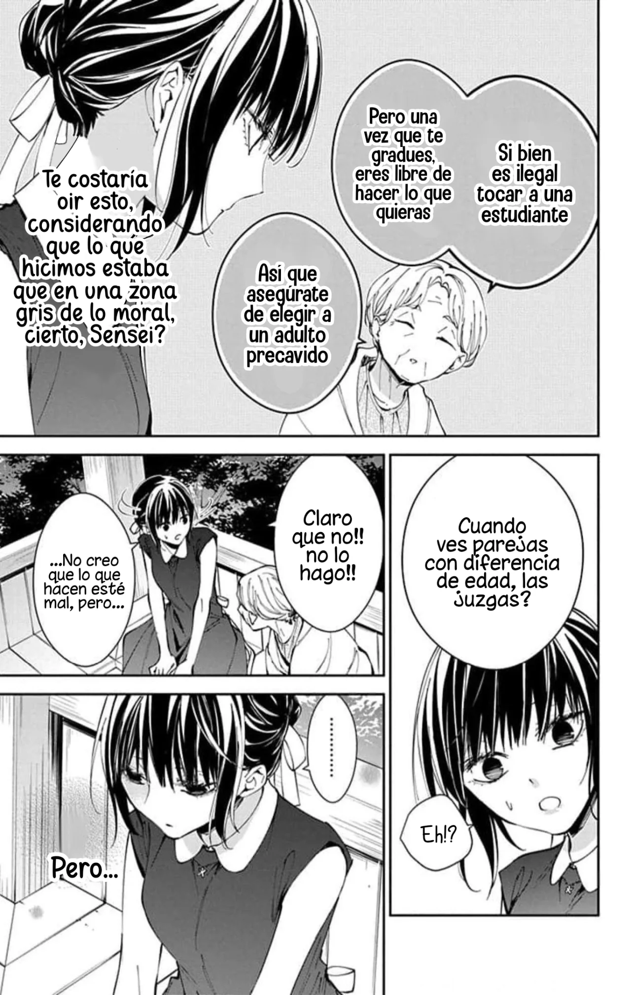 Tsuiraku JK to Haijin Kyoushi Capítulo 85 - Page 15