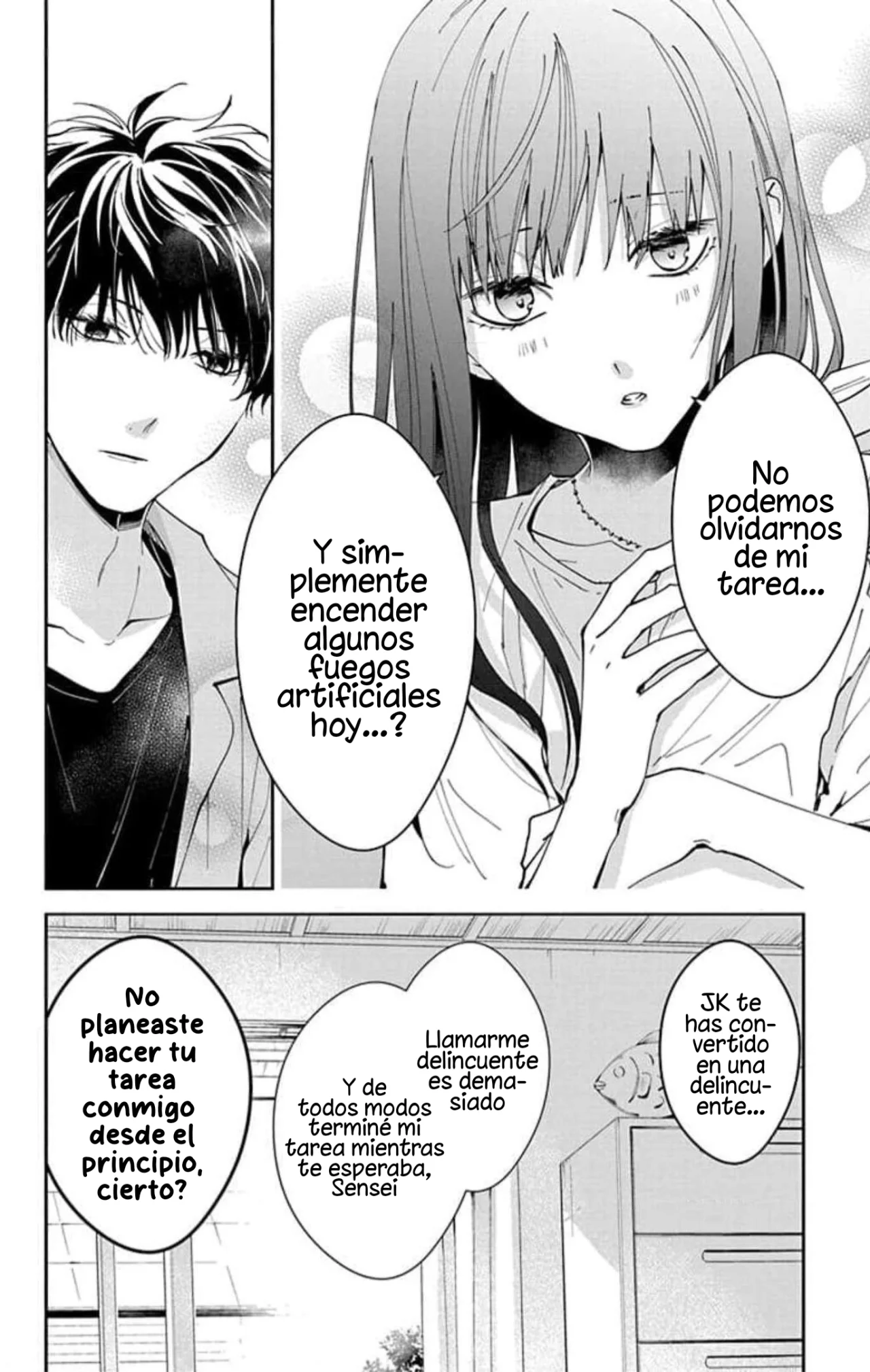 Tsuiraku JK to Haijin Kyoushi Capítulo 90 - Page 23